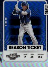2021 Panini Contenders #30 Whit Merrifield Optic Blue #/99