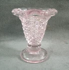 Westmoreland Glass Vintage Pink English Hobnail ~ Mini Vase  2.75" tall