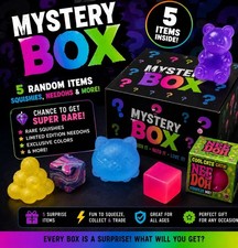 Mega Squishy Mystery Box - Squishy 5 Squishy Toys includes, Needohs more