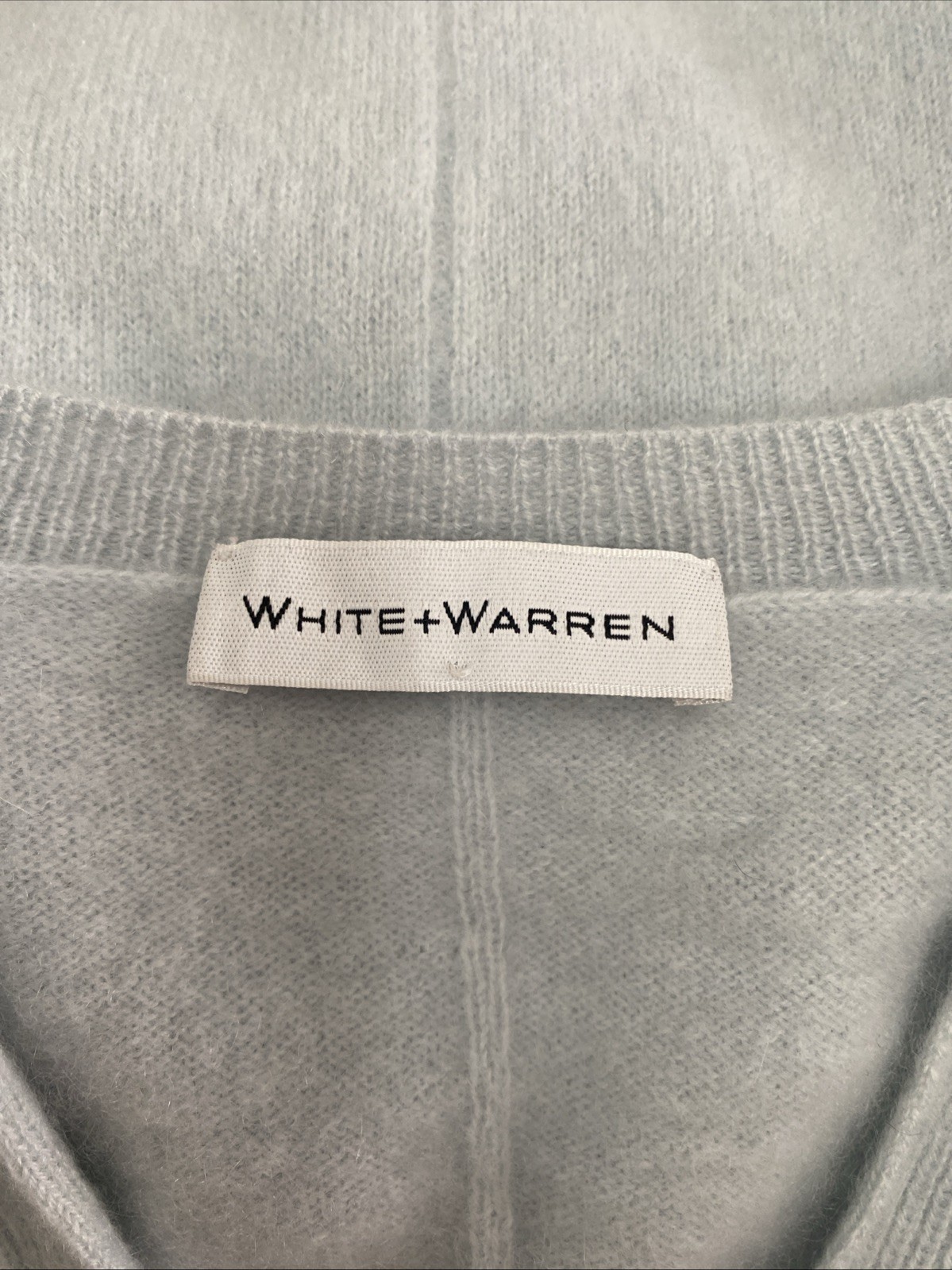 White + Warren Split Neck Cashmere Pullover Sweat… - image 8