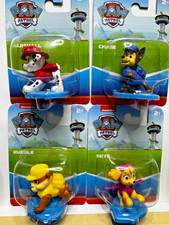 Nickelodeon Paw Patrol 2" Figurine Skye, Marshall, Rubble Chase