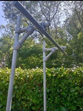 Key Clamp Store Indoor/ Outdoor Dip and Pullup bar Station Pull Up Gym Stainless
