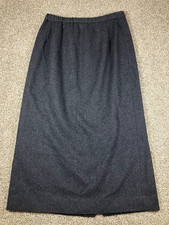VTG Pendleton Womens 100 Virgin Wool Midi Maxi Skirt Size 14 Preppy Academia