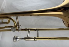 Beautiful Yamaha YSL-448G Intermediate Trombone - With Case And Mouthpiece