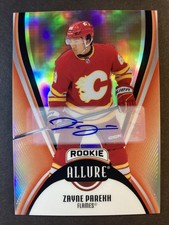2025-26 Upper Deck Allure - Rookies Zayne Parekh #102 Red Rainbow Auto RC