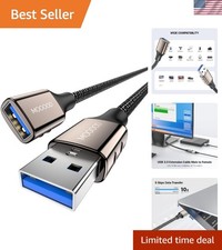 Durable 3FT USB 3.0 Extension Cord - Universal Compatibility Fast Charging