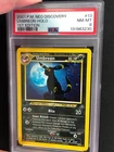 Pokemon 2001 Umbreon 1st Holo + Swirl! 13/75 Neo PSA 8