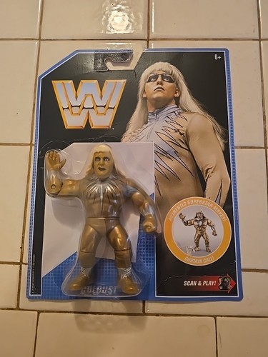 Hasbro WWE Retro Mattel Goldust Series 9 Action Fi...