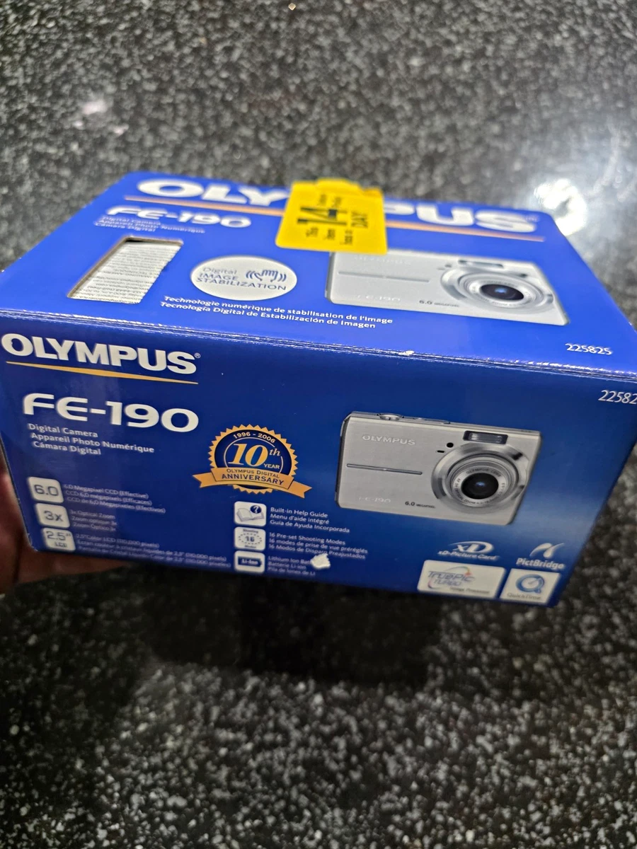 Olympus FE Digital Olympus FE-190 1-4.9x Digital Zoom Cameras for