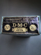 Antique haberdashery complete box special cord No. 20 DMC