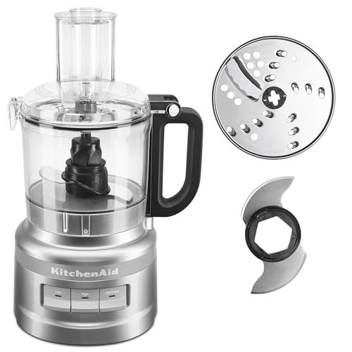 KitchenAid 7-Cup Food Processor KFP0718, 300-Watt, Contour S