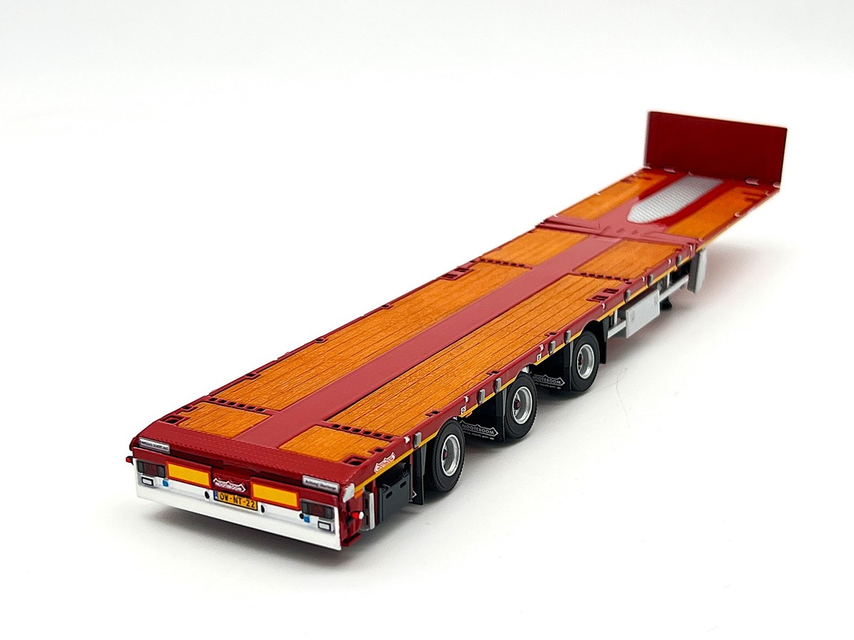 mega flatbed trailer 3 axle (extendable) 