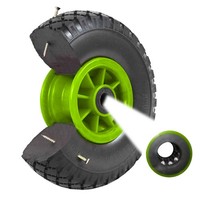 Sackkarrenrad Pannensicher 260Mm 3.00-4 Pu Sackkarre Ersatzrad Rad Reifen 75Mm