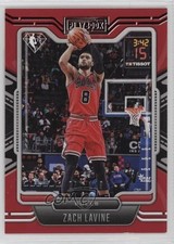 2021-22 Panini Chronicles Playbook Red /149 Zach LaVine #281 2r8