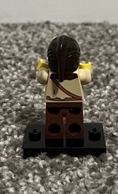 Lego Kingdoms 7189 Male with Dark Brown Hood Castle Minifigure