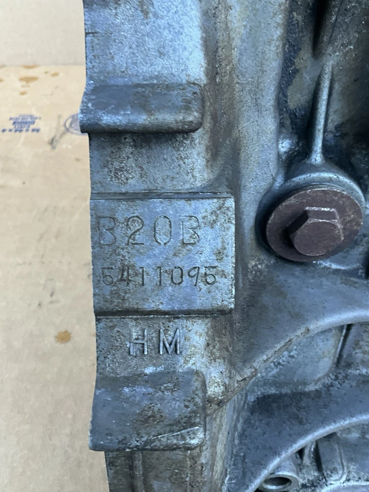 Bloque de motor Honda CRV CR-V B20B 1997-2001 OEM B20 Foto 2 de 4