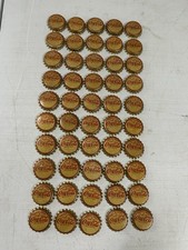 LOT Of 50 COCA-COLA COKE 6 OZ. SODA BOTTLE CAPS 1927-34 UNUSED CORK-LINED