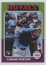 2024 Topps Heritage High Number Logan Porter #625 0sb5