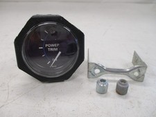 VDO POWER TRIM GAUGE BLACK FACE & BEZEL 1 275 016 066A MARINE BOAT