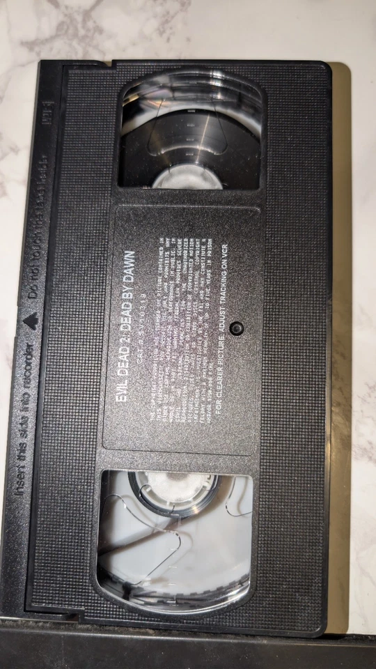 Evil Dead 2: Dead by Dawn (VHS, 1998) Bruce Campbell Horror Zombie Cult Classic - Image 3 of 3