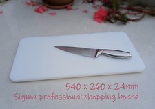 Sigma-540 x 260 x 24mm-Professional-Chef-Chopping Board--Cost £76