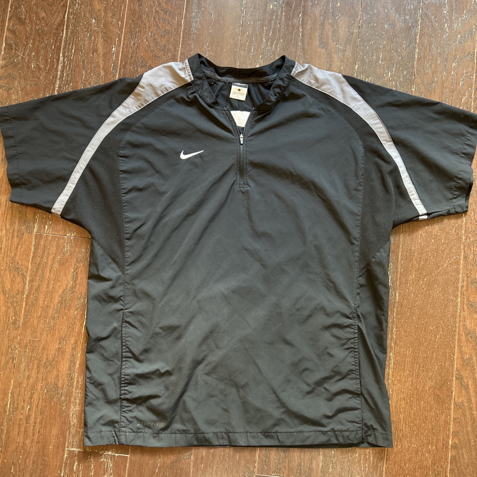 SACAI X NIKE Nike Golf storm fit maglione nero 1 4 zip uomo taglia L giacca a vento S S LEGGI