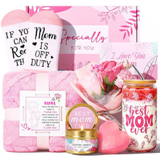 Mothers Day Gifts for Mom from Daughter Son Kids, Birthday Gifts for Mom Basket