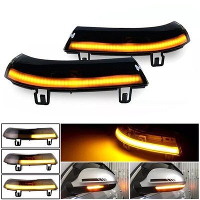 2x LED Spiegel Blinker Schwarz Smoke für VW Golf 5 Eos Passat 3C Jetta 3 SCHWARZ