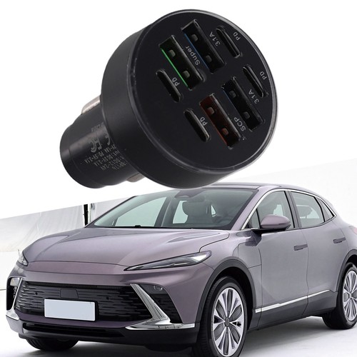 Adaptateur Voiture Innovant Charge Rapide 8 Ports et Fonctionnalités de Protect - Photo 8 sur 12