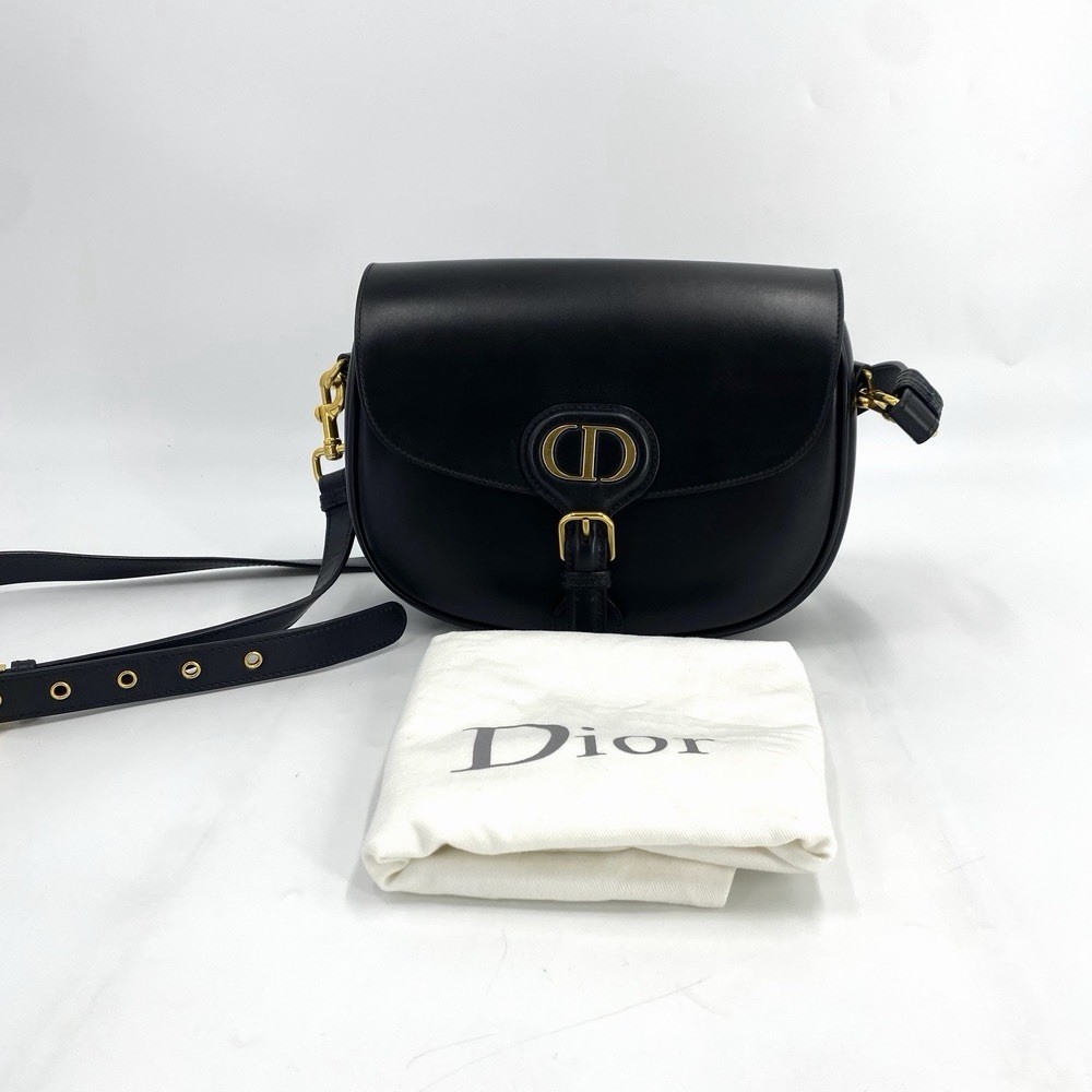 Authentic Pre‑Owned Dior Bobby Medium, Black Smooth Calfskin