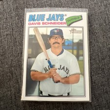 2026 Topps Heritage Davis Schneider Toronto Blue Jays #224 Holo Foil