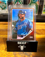 Topps 2021 Heritage Kyle Isbel Rookie #169 Kansas City Royals MLB Card. rookie card picture