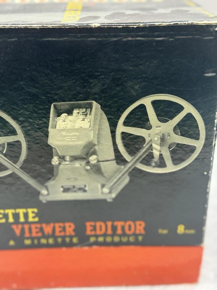 Editor de visor Hervic Minette S-5 de colección para película Super 8 - Faltan carretes usado en excelente estado Foto 2 de 4