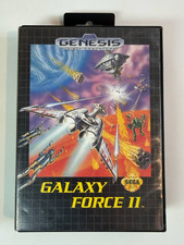 Galaxy Force II 2 Sega Genesis CIB Complete With Manual Tested 1991 Good