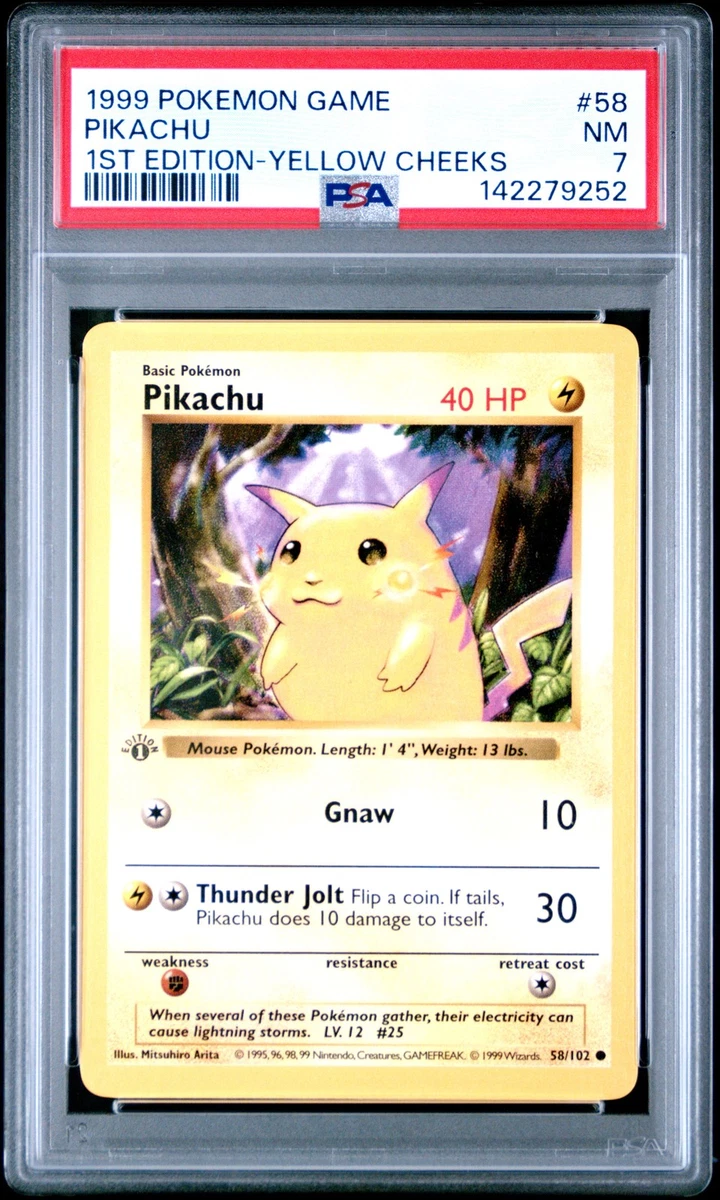 Pikachu Pokémon TCG Professional Sports Authenticator (PSA) Grade