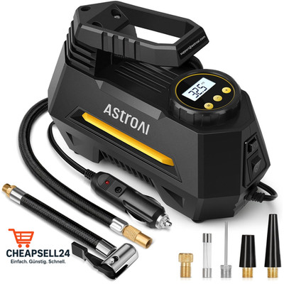 Digital Luftkompressor 12V LCD 35 l min Auto