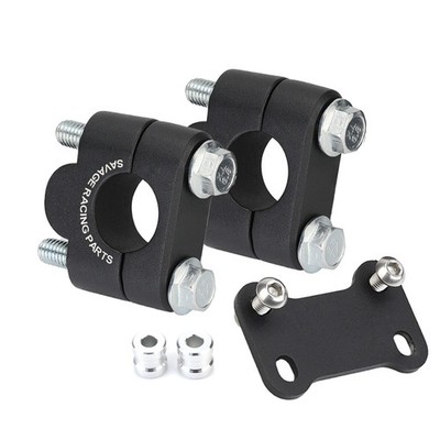 7/8'' Handlebar CNC Riser Mount Clamp Adapter For YAMAHA MT-07 FZ-07 2014-2020