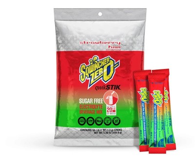 Sugar & Dye Free Electrolyte Hydration Sports Powder Drink Mix STRAWBERRY KIWI