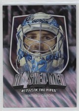 2011-12 ITG Between the Pipes Men 4 Silver /90 Mathieu Garon #MM-19 5r8