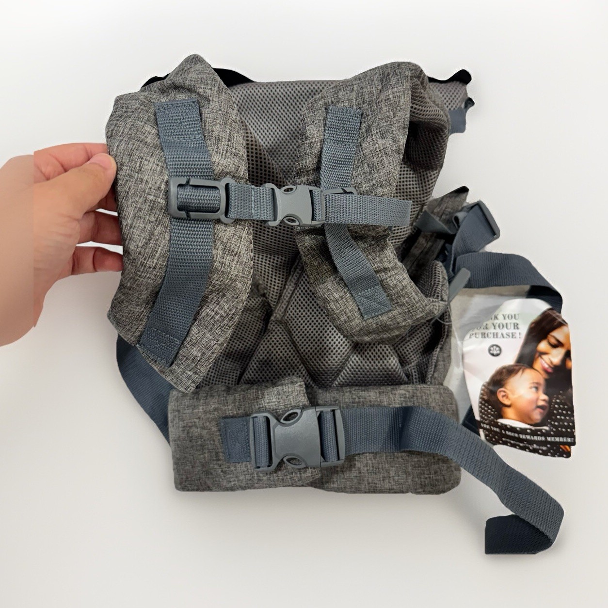 4-in-1 Baby Carrier Ergonomic Infant to Toddler Front & Back