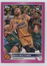 2022-23 Topps NBL National Basketball League Fuchsia 19/75 Aron Baynes #11 0t5t