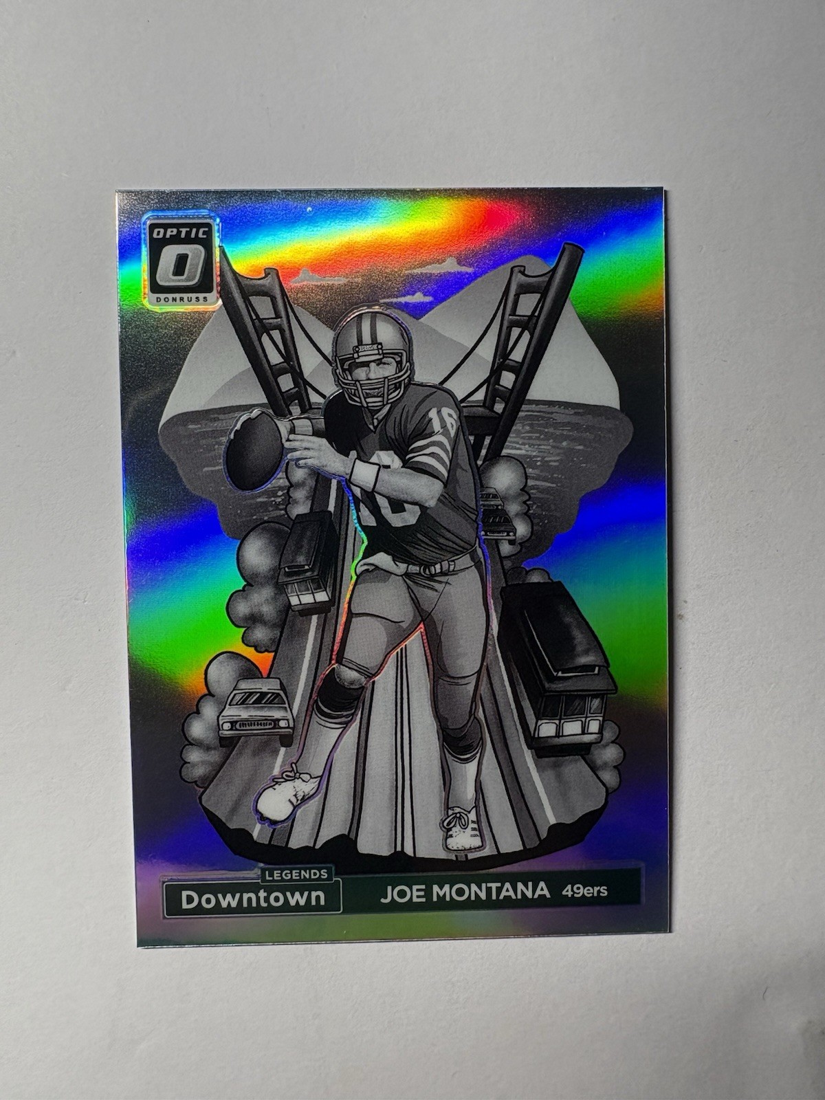 2024 Donruss Optic- Legend Joe Montana Downtown! Case Hit