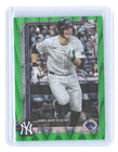 2025 Topps Chrome Update #USC138 Ben Rice Green Lava Refractors #/99