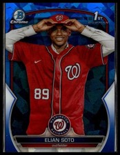 2023 Bowman Chrome Sapphire Edition #BCP-177 Elian Soto Prospects