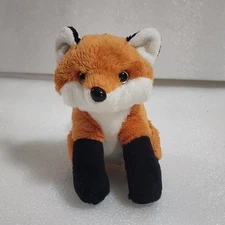 Wild Republic Red Fox Plush Mini 5" Sitting