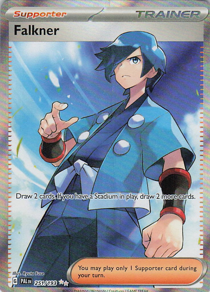 Falkner Holo Ultra Rare SV02: Paldea Evolved 251/193 NM