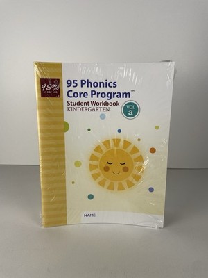 95 Percent Group 95 Phonics Core Program Student Workbook Kindergarten Vol A - C