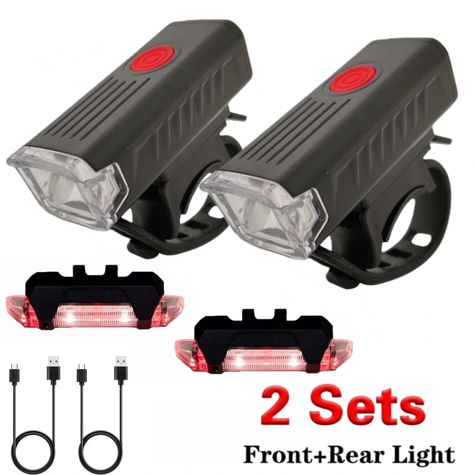 Headlight Bike Front Rear Lamp Cycling