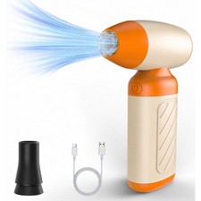 Compressed Air Duster 11000RPM Electric Mini Air Blower Rechargeable Cordless