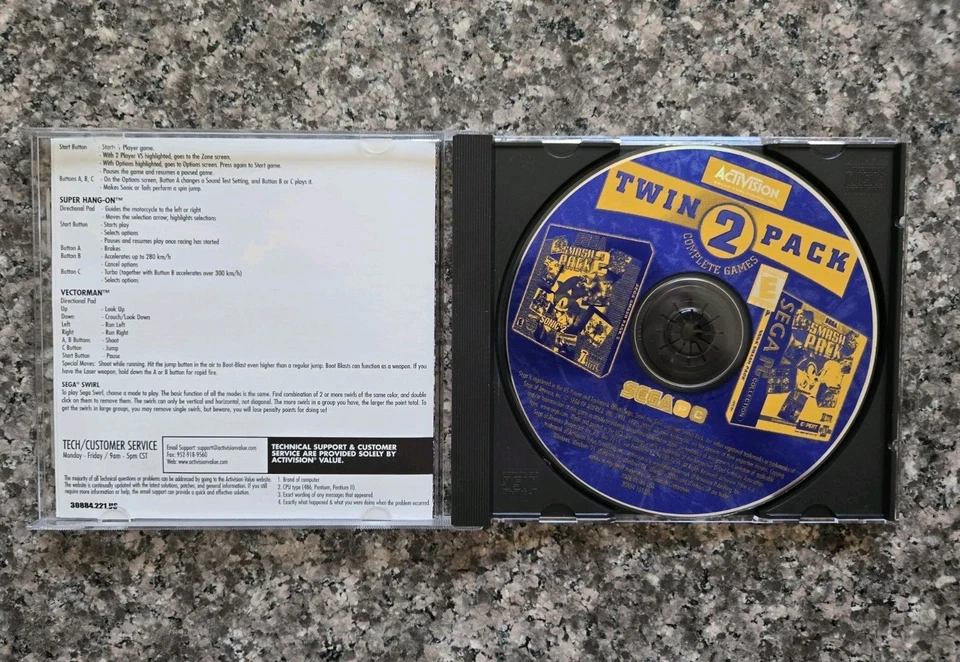 Sega Smash Pack Twin Pack PC CD-ROM Game - Sonic 2, Shining Force, Altered Beast - Image 4 of 4